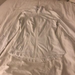 Lululemon Define Jacket White Sz 8
